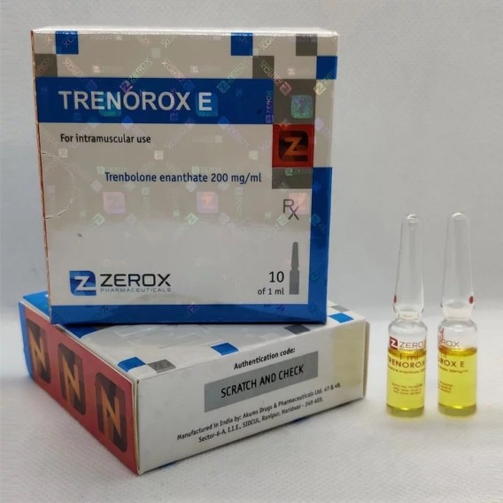 Trenorox E amps Zerox Pharmaceuticals