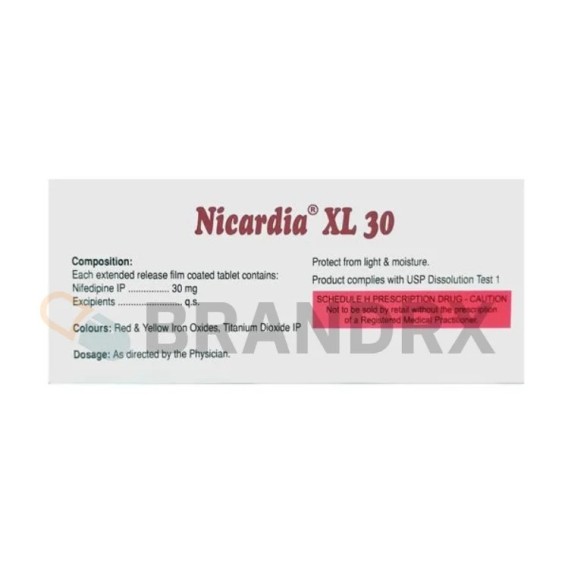 Nicardia XL 30 mg J.B. Chemicals & Pharmaceuticals Ltd.