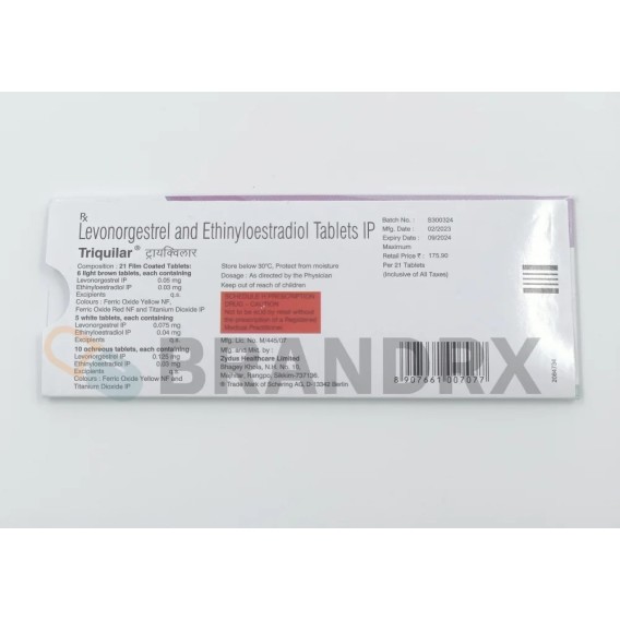 Triquilar 0.05/0.03 mg Schering