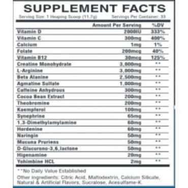 Centurion Labz Rage DMAA Centurion Laboratories